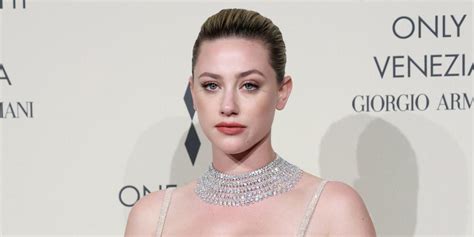 lili reinhart tits|Lili Reinhart shares topless, unfiltered photo and talks acne.